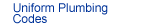 Uniform Plumbing Codes